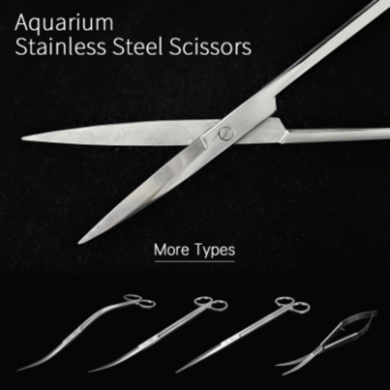 Aquarium Fish Photography - ウィークアクア ステンレス製 水草用ハサミシリーズ シャープな剪定ツール 水槽用