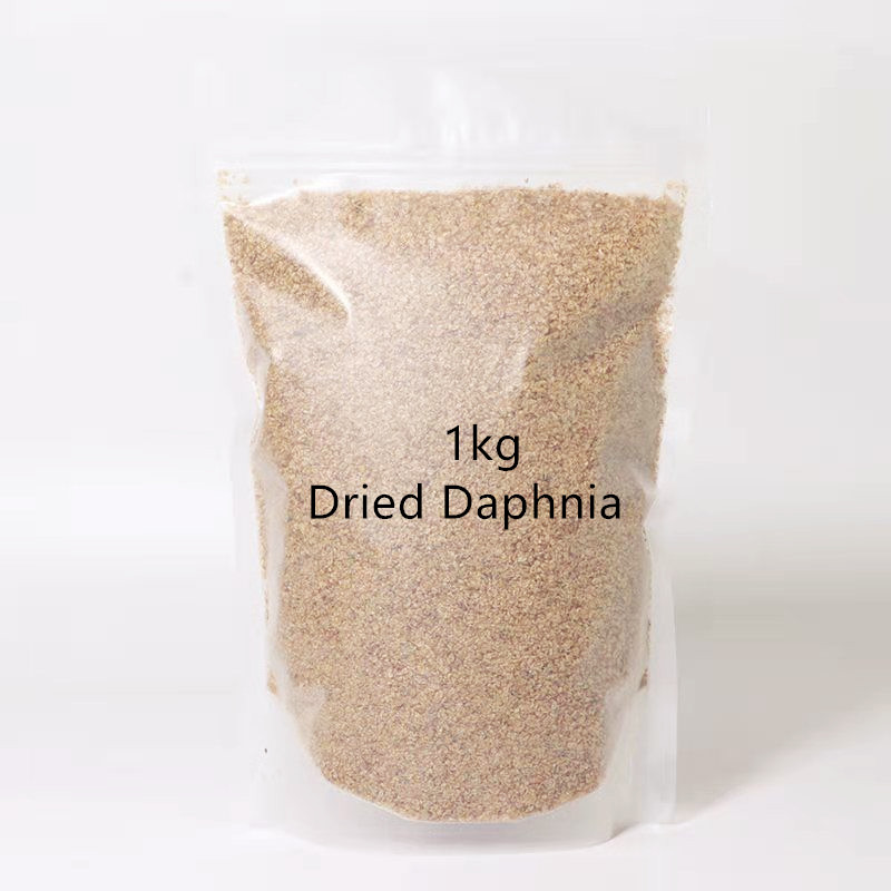 Aquarium Fish Discus - 1kgのドライハニアグラピー魚食品自然的な小さな熱帯の魚の餌凍結ドライダヘルニアフードディスコのトロピカルな魚の餌