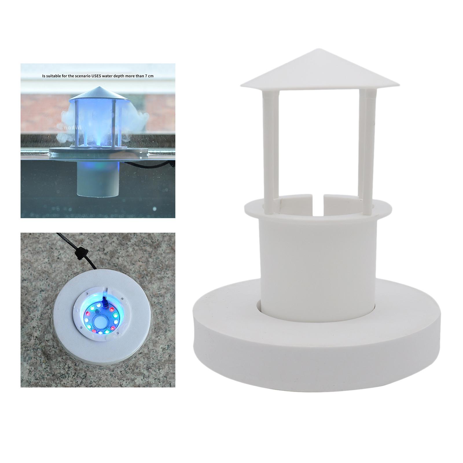 Aquarium Fish Light - 小型LEDライト超音波フローティングミストメーカー水族館爬虫類ペット魚水槽