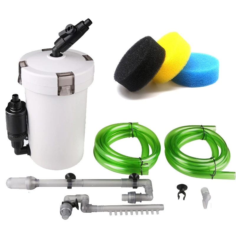 Fish Tank Filter - 超静音外部水槽フィルターバケット HW-602B HW-603B LW-602B LW-603B 110-220V