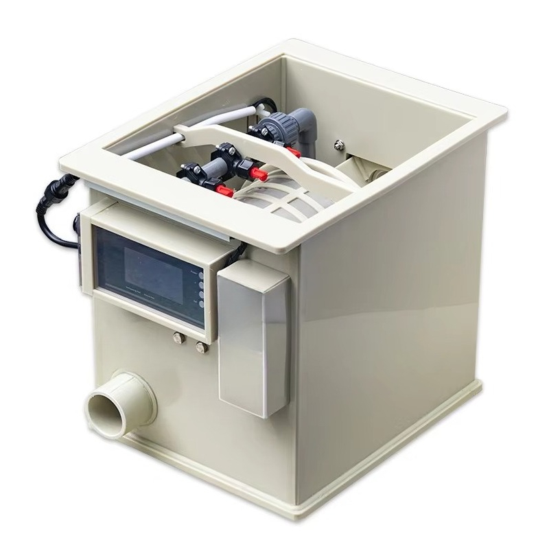 Fish Tank Filter - 新型デザイン ミニ回転ドラムフィルター 110v 220v 5m3/h 水槽用重力式フィルター