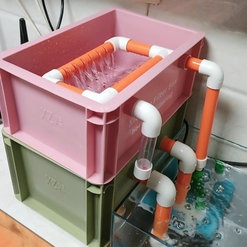 水槽用外部フィルターボックス、魚飼育池用大型水循環フィルター - Fish Tank Filter のレビューと価格