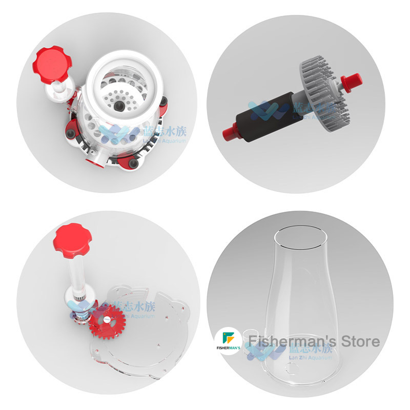 バブルマグスカーブプロテインスキマー、海洋塩水、サンゴ礁水族 - Protein Skimmer Reef のレビューと価格