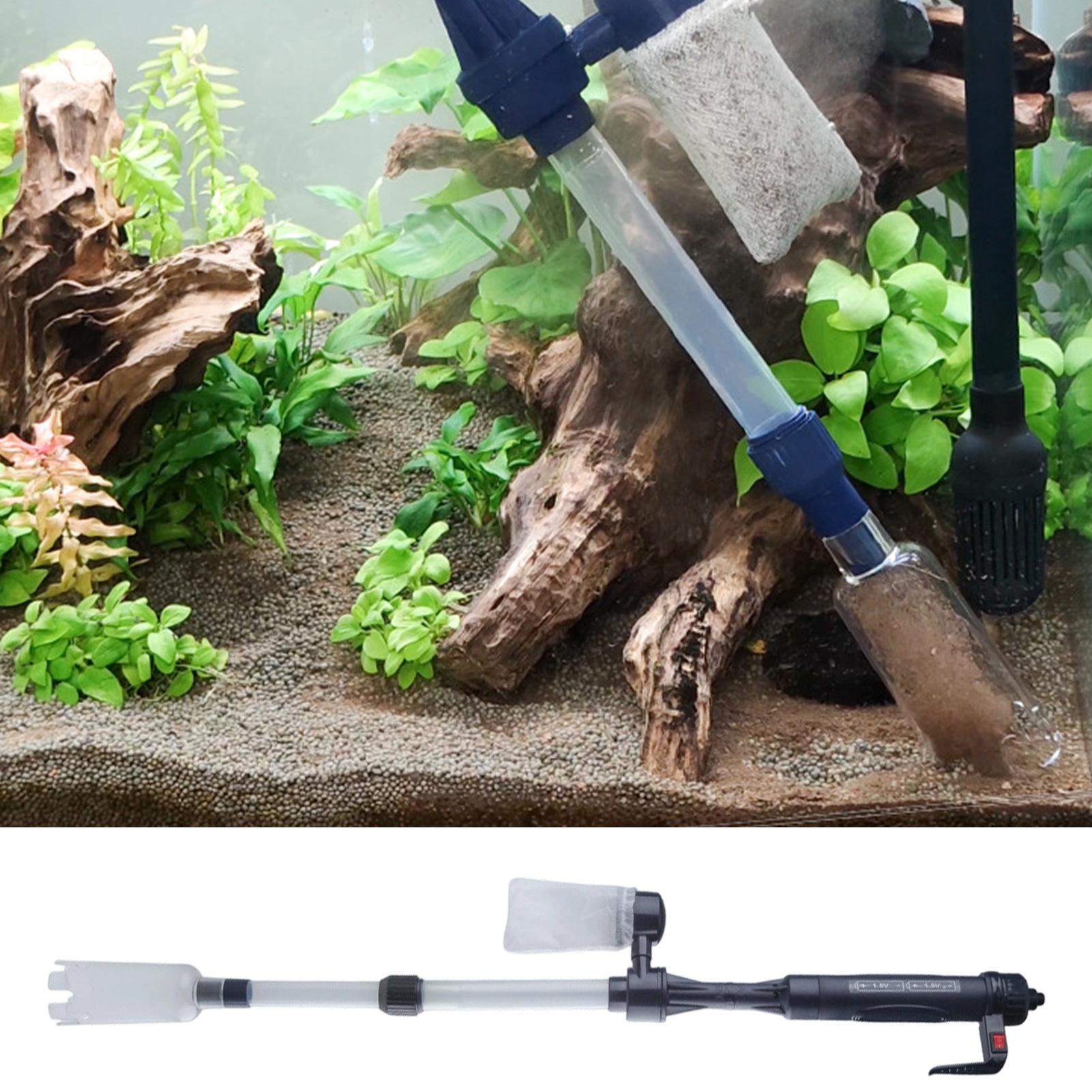 ホットセール中！水槽用電動調整式ポータブルUSB砂吸い機、オ - Aquarium Fish Sale のレビューと価格
