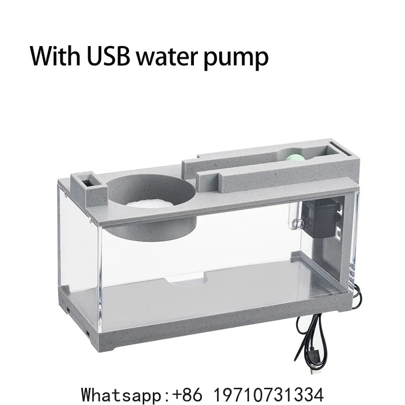 水族館の水槽キット内蔵酸素バーUSBミュートフィルター付きラ - Aquarium Fish Light のレビューと価格