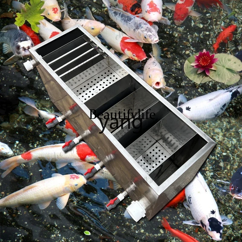 A81ステンレス鋼多機能フィルターボックスフィルター、鯉池用 - Fish Tank Filter のレビューと価格