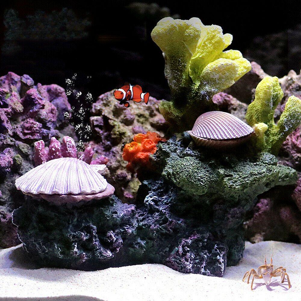 人工樹脂サンゴ礁水族館の装飾品、造園の水槽の装飾、家庭用アク - Aquarium Fish Discus のレビューと価格