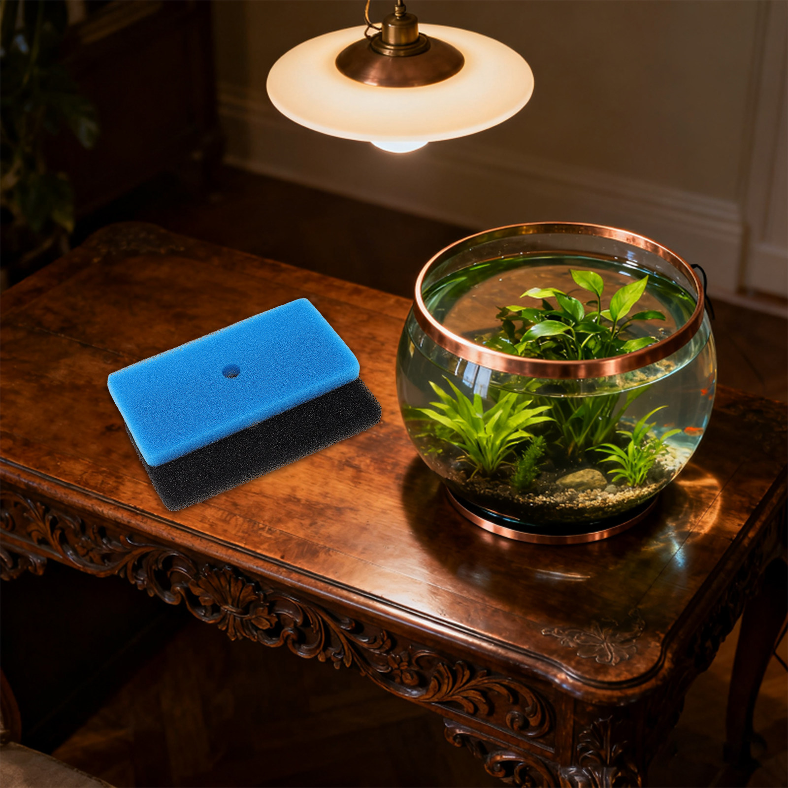 2個入り池用スキマーフィルターパッド 再利用可能な高密度スポ - Fish Tank Filter のレビューと価格