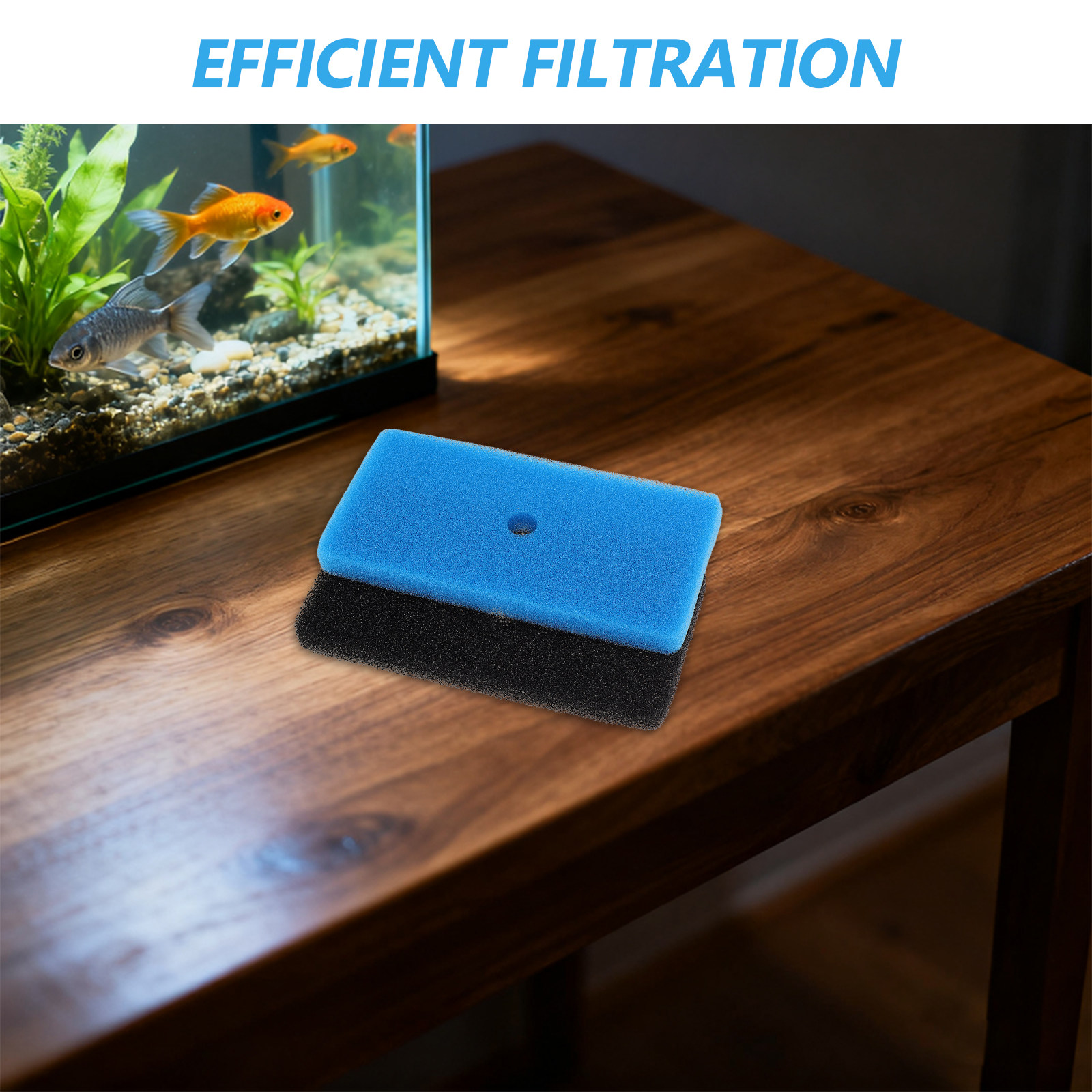 2個入り池用スキマーフィルターパッド 再利用可能な高密度スポ - Fish Tank Filter のレビューと価格