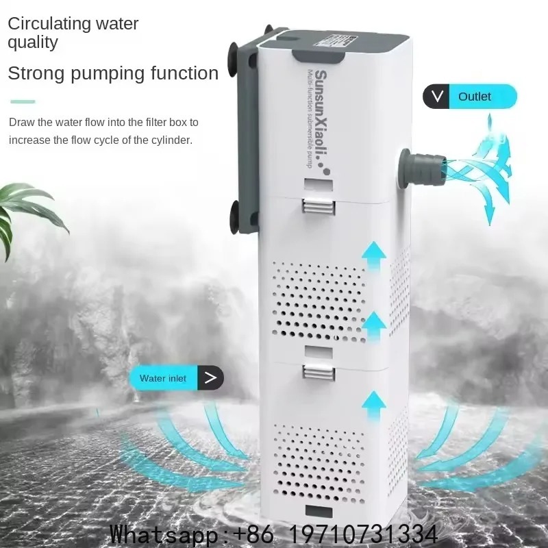 SUNSUN 3 in 1水槽フィルター ミニ水槽フィルター - Fish Tank Filter のレビューと価格