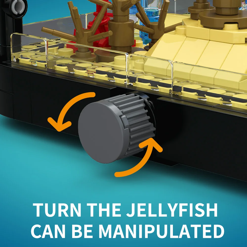 ライト付き水槽ビルディングブロックセット、水槽、海洋カメ、1 - Aquarium Fish Light のレビューと価格