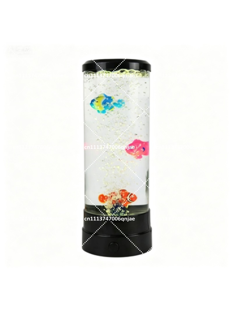 シミュレーションLED電子魚タンク水槽、色が変わるバブルフィ - Aquarium Fish Light のレビューと価格