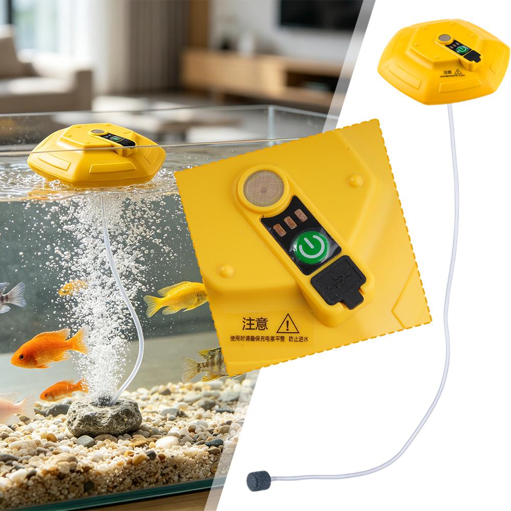 ポータブルフローティングフィッシュタンク酸素ポンプ、3000 - Aquarium Fish Escape のレビューと価格