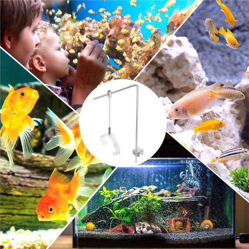 ABMH-水槽ライトラック水槽ライトスタンドクリップ淡水海水 - Aquarium Fish Light のレビューと価格