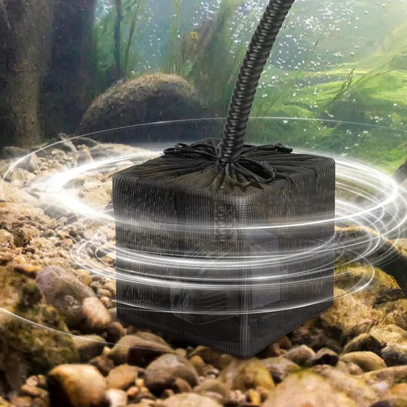 池ポンプフィルターバッグ、池ポンプメッシュバッグ、詰まり防止 - Fish Tank Filter のレビューと価格