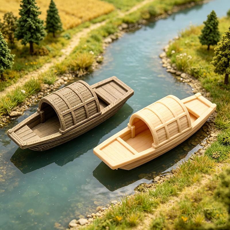 【S】シミュレーションフローティングミニボートモデルフィギュ - Aquarium Fish Escape のレビューと価格