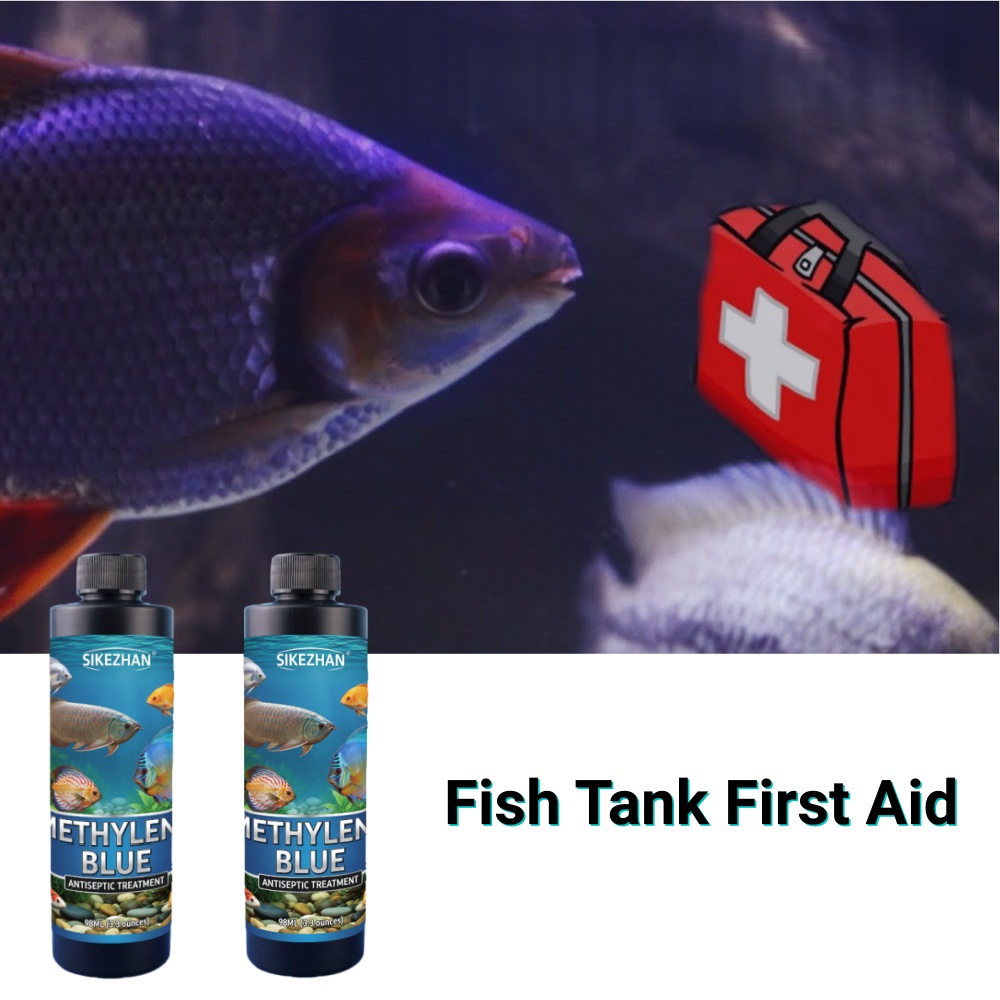 SIKEZHAN 98ml 純メチレンブルー溶液 水族館用予 - Aquarium Fish Discus のレビューと価格