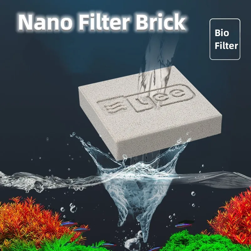 1/2個入り水槽用ナノセラミックフィルターメディアバイオフィ - Aquarium Fish Lego のレビューと価格