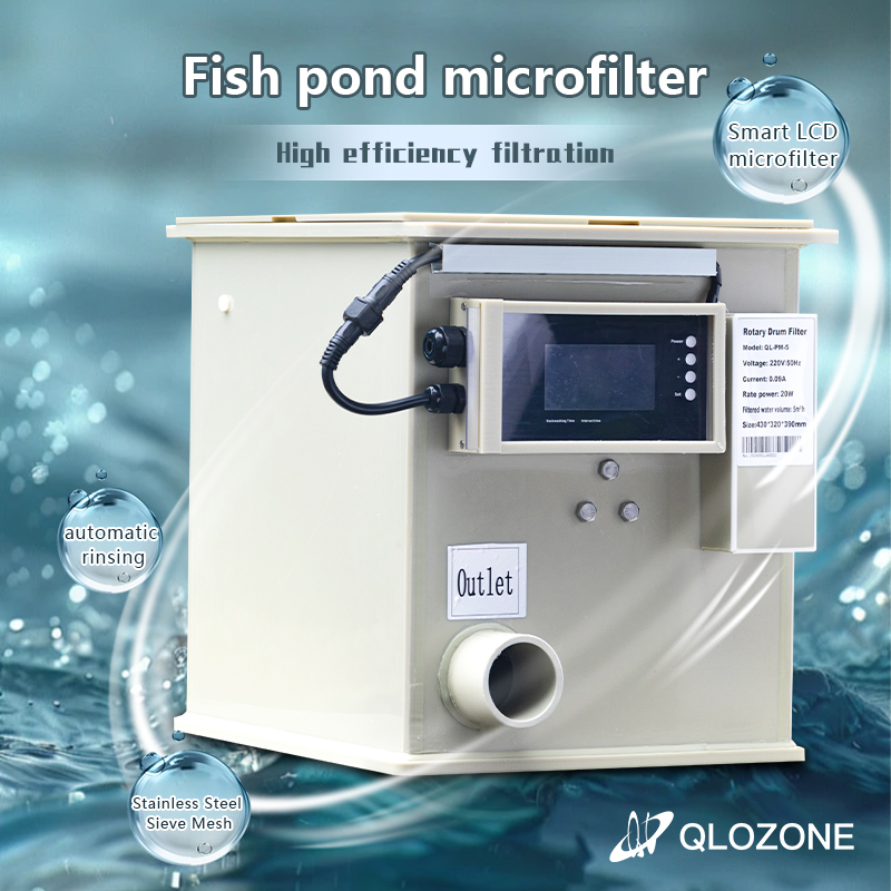 新型デザイン ミニ回転ドラムフィルター 110v 220v  - Fish Tank Filter のレビューと価格