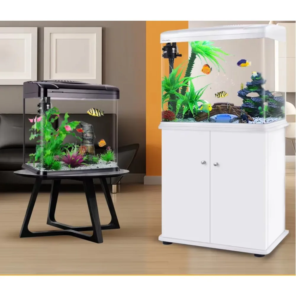 アクアリウム シロン 中小型 超白ガラス 水槽とベースキャビ - Aquarium Xilong のレビューと価格